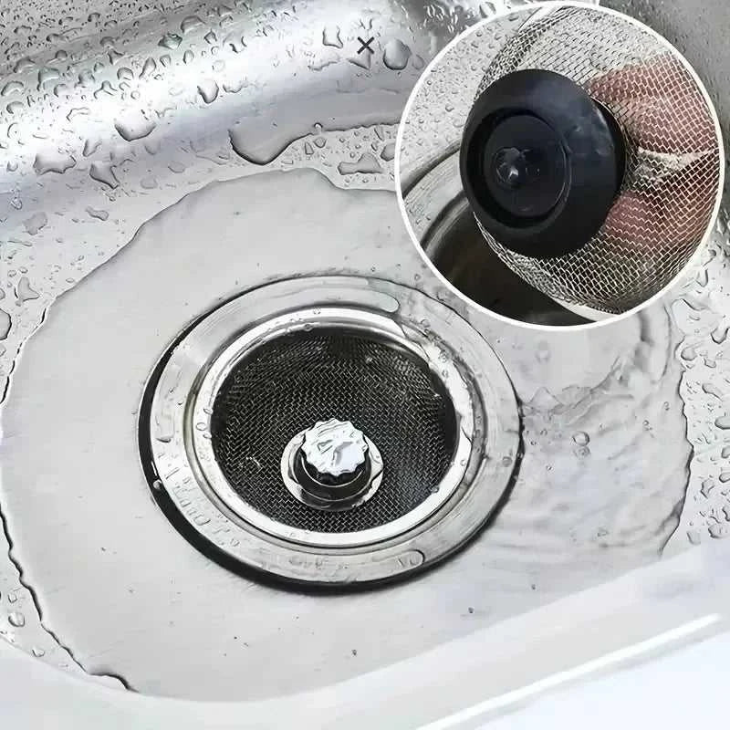 2Setc Drain Basket Kitchen Sink Strainer Set With Handle Stopper Me Handle Stopper Kitchen Sink Strainer Stainless Replacement The jack market .AU The jack market .AU Home $ 48 14:202732816#2Set