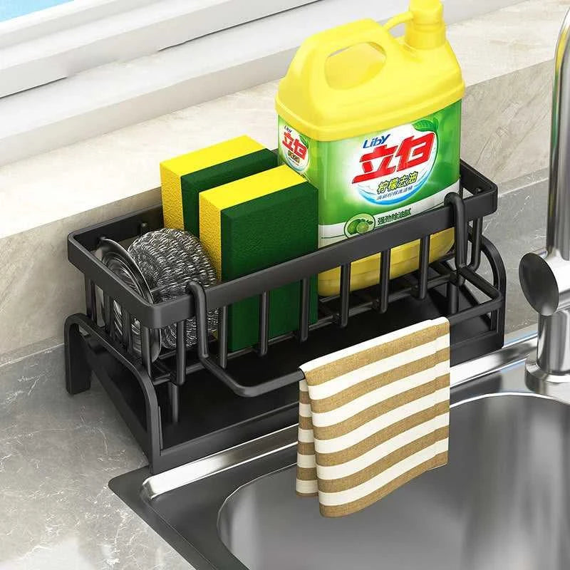 Kitchen Stainless Steel Sink Drain Rack Sponge Storage Faucet Holder Soap Drainer Towel Rack Shelf Organizer The jack market .AU The jack market .AU Home $ 62 14:200006151#A-gray;200007763:201336100
