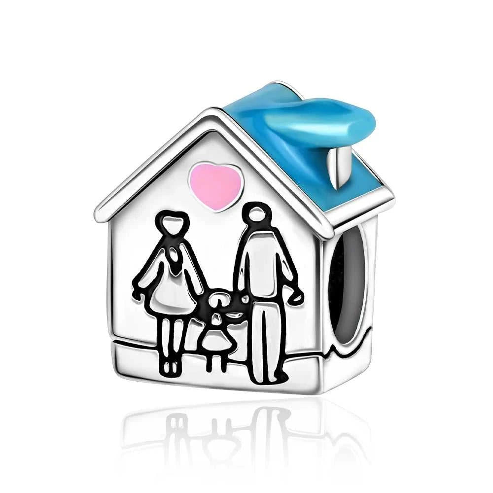 1 Pcs 925 Sterling Silver Family Jewelry Mother And Daughter Diy Pendant, Suitable For Women's Bracelets DIY Making jewelry The jack market .AU The jack market .AU Jewellery & Chains $ 50 14:202619806#S925
