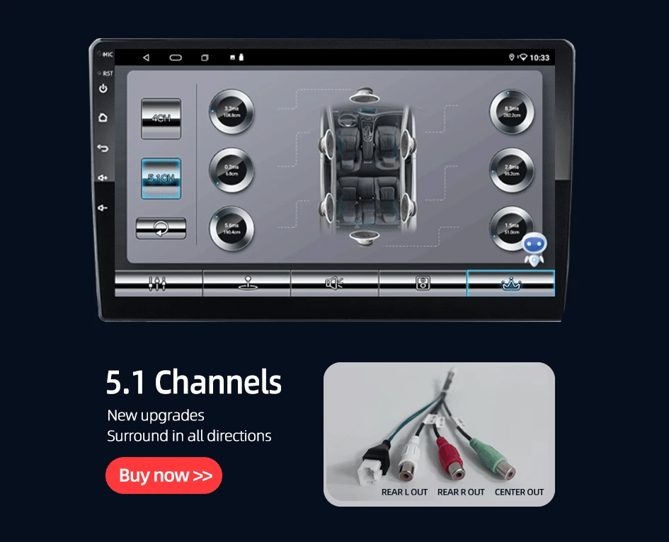 Ruancheng 2 Din Android 7 9 10 Inch Car Multimedia Video Player Universal Stereo Radio GPS for Volkswagen Nissan Hyundai Toyota