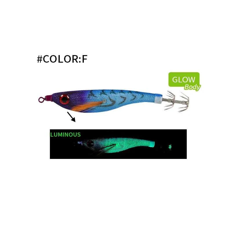 Luminous Colorful Floating Fishing Bait Squid Jig Artificial Fishing Lure Squid Hook Wood Shrimp Fishing Bait Octopus Cuttlefish The jack market .AU The jack market .AU Fishing Gear $ 23 14:200006151#F