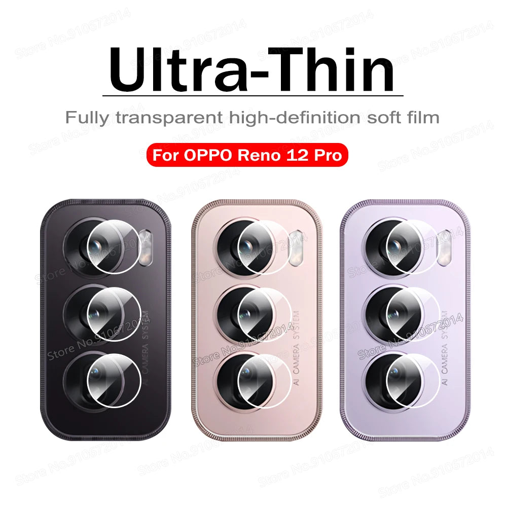 3PCS For OPPO Reno 13 FS 5G HD Back Slim Camera Lens Protector For OPPO Reno 13 12 11 14 Pro 11F 12F 14F 13F 13 F Soft Lens Film