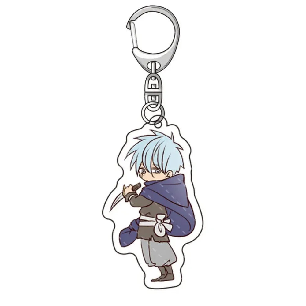 Anime Mashle Acrylic Keychains Double Side Acrylic Figure Key Ring Creative Pendant Xmas Halloween Fans Gift