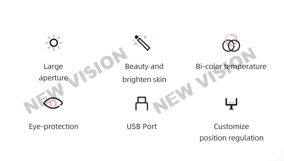 AMBITFUL 18" 21" 50W LED Ring Light Annular Lamp Bi-color 3000K-6000K  + Remote Control for Video YouTube Ringlight Makeup Light