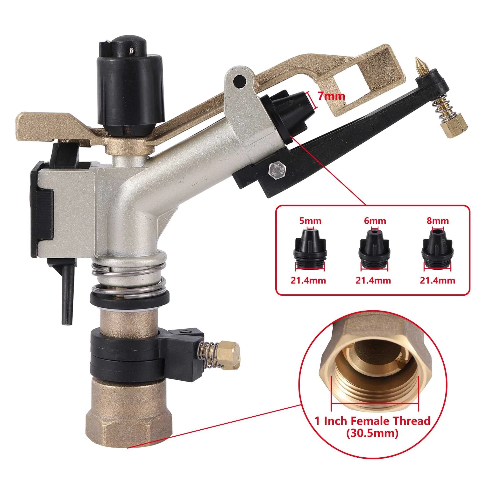 G1"1.5" Female Thread Rocker Big Covering Range Sprinkler Gun Garden Agriculture Lawn Grass Irrigation Watering Nozzles Rain Gun The jack market .AU The jack market .AU Home $ 143 14:366#B;200007763:201336100