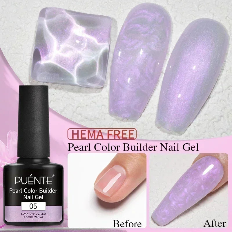 BrandName Chrome Mirror Effect Gel Polish - 5ml Golden Silvery Metallic Liner for Stunning French Nail Art