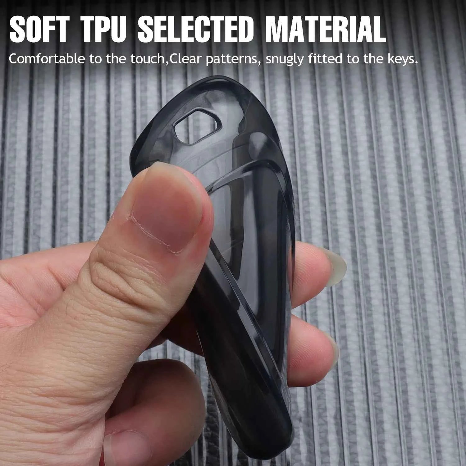 Tpu Car Key Case for Hyundai Tucson Sonata Solaris Hybrid Nexo NX4 Santafe DN8 Key Cover Holder Protector Shell Car Accessories