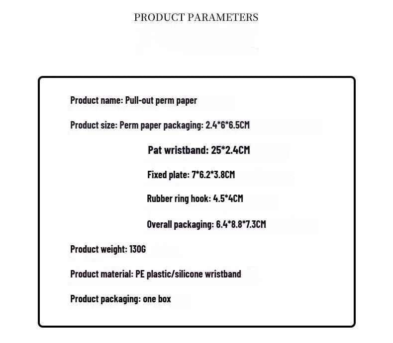 SalonPro Perming Paper - 400 Sheets of Heat-Resistant Curling Paper for Perfect Electric Hair Curls