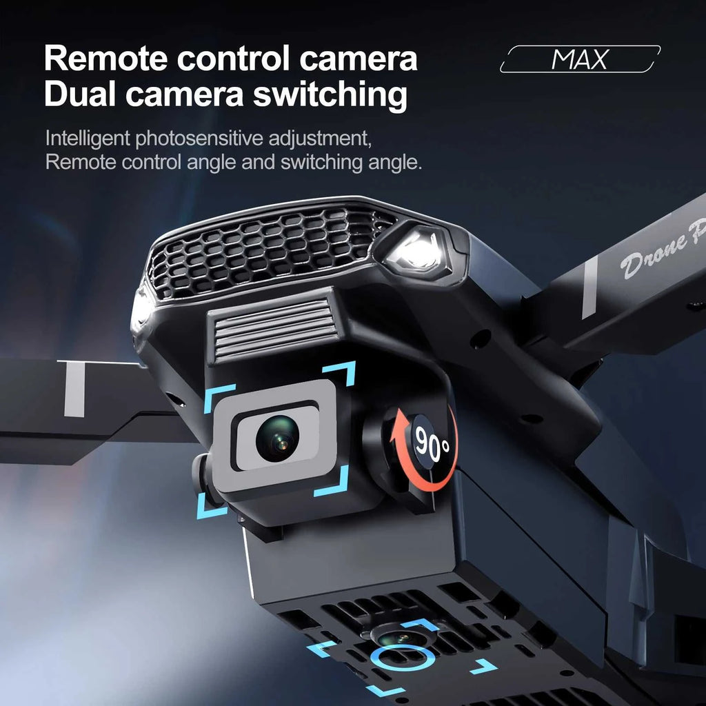 2026 New original E88 Air With Screen-Controlled Lighting Mini Drone 4K Untal 2 Camera Optical Flow Remote Control Aircraft gift The jack market .AU The jack market .AU Drones $ 81 14:10#Black