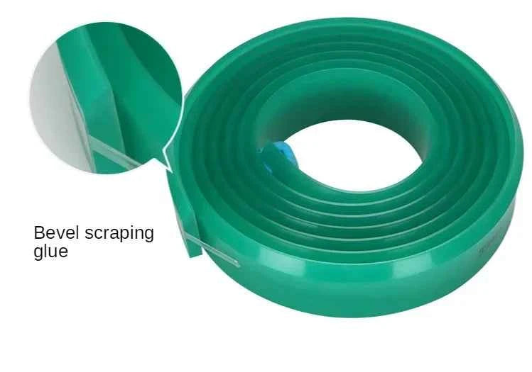 Squeegee Master 50mm Flat Silkscreen Squeegee - Durable Polyurethane Blade for Precision Printing