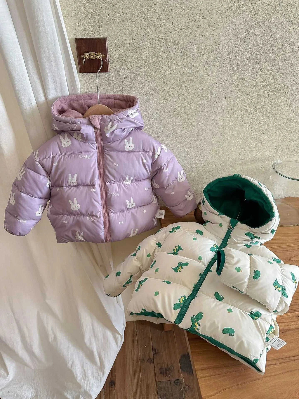 New Double-sided Down Cotton Jacket with Hooded Jacket for Children's Thickened Plush Children's Short Jacket The jack market .AU The jack market .AU Mum & Kids: Essential Products for Every Family $ 52 14:771#1;200000463:200004188