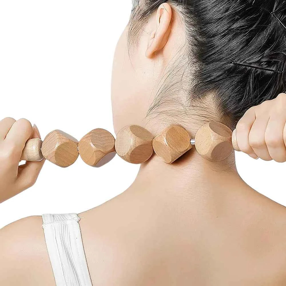 Wooden Wonders 4-in-1 Therapy Massage Kit – Anti-Cellulite & Muscle Pain Relief for Body Shaping