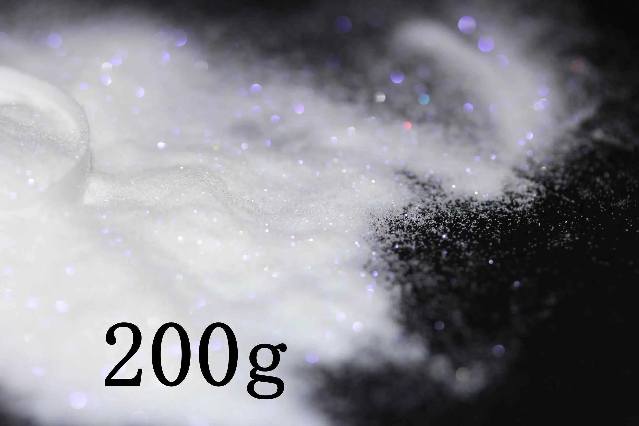 0.1mm Extra Fine Holographic White Colorful Shinning Glitter Spangle Dust for DIY lipstick,Cosmetics,Nail Art Craft Decoration