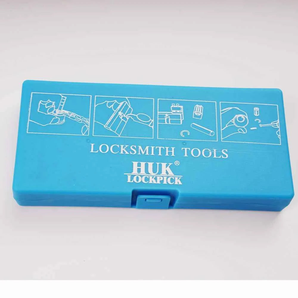 HUK 12-in-1 Lock Disassembly Tool Kit - Versatile Locksmith Tools for Quick Lock Repairs