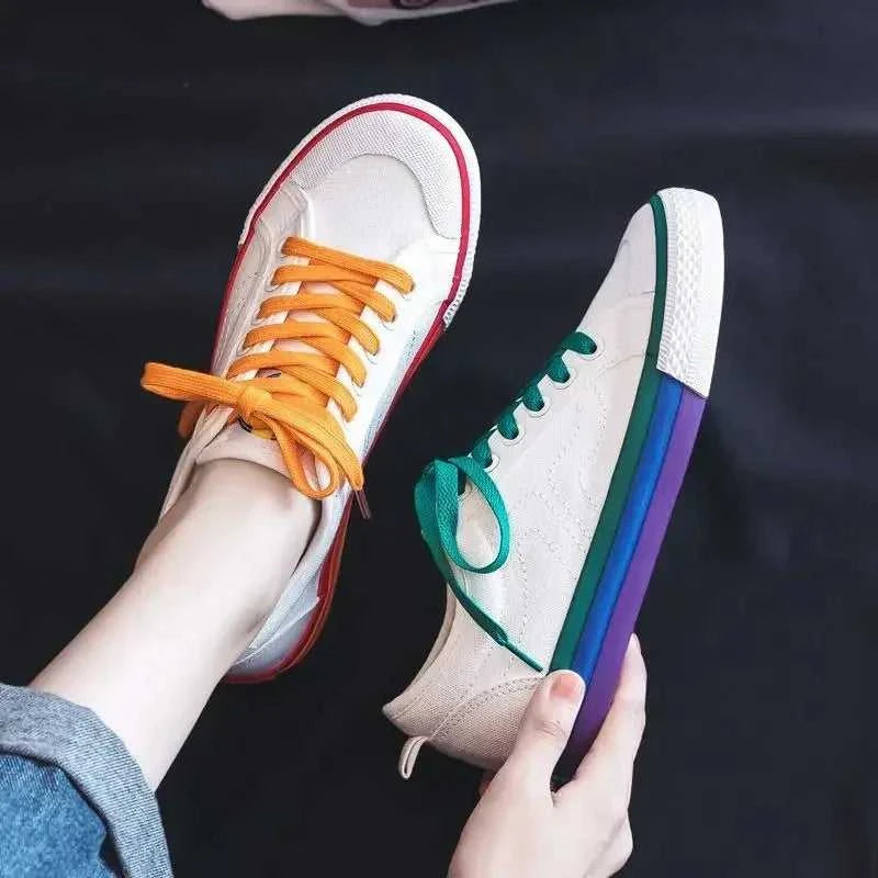 New Arrival 2025 Women's Canvas Shoes Korean Vulcanized Shoe Daily Routine On Offer Offers High Quality Deals H Ladies Footwear The jack market .AU The jack market .AU Step Up Your Style: Trendy Shoes for Every Occasion! $ 82 14:193#Black Shoes;200000124:200000334