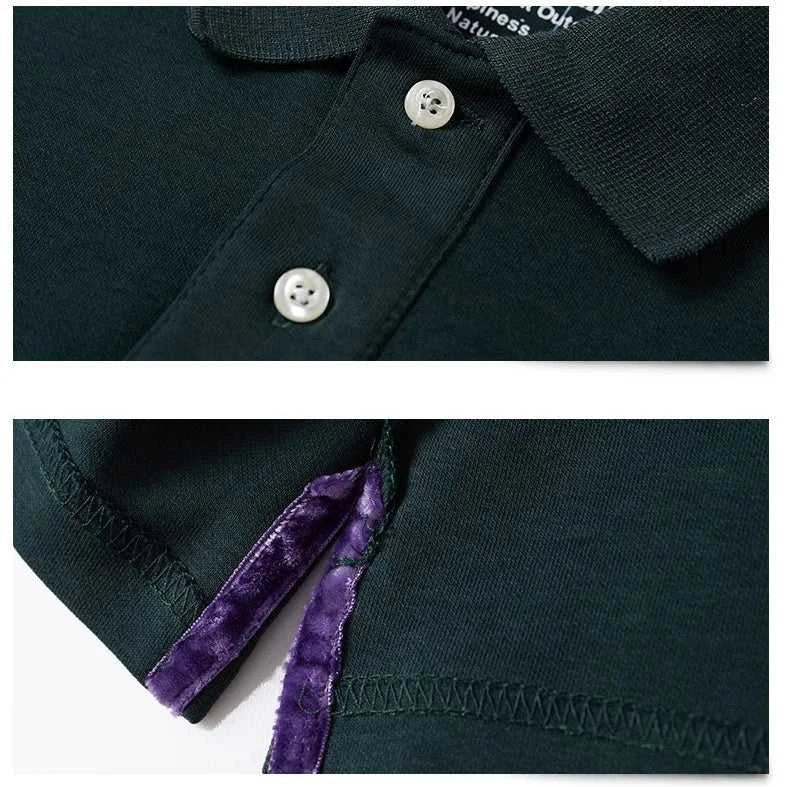 New Autumn Men Polo Shirt Men's Business Work Cotton Male Top Tees Long Sleeve Turn-down Collar Polo Shirts Large Size 6XL The jack market .AU The jack market .AU Men Fashion $ 49 14:691;5:200005259