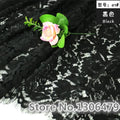 1.5*1.5meters Embroidery Eyelash Cotton Lace Fabric French Cord Lace Cloth African Guipure Lace For Party Wedding Dress  RS980