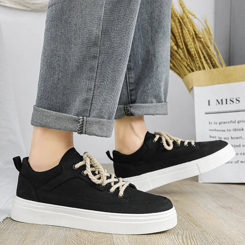 Men's shoes spring summer new styles men's niche design youth versatile casual shoes sports trendy shoes board shoes