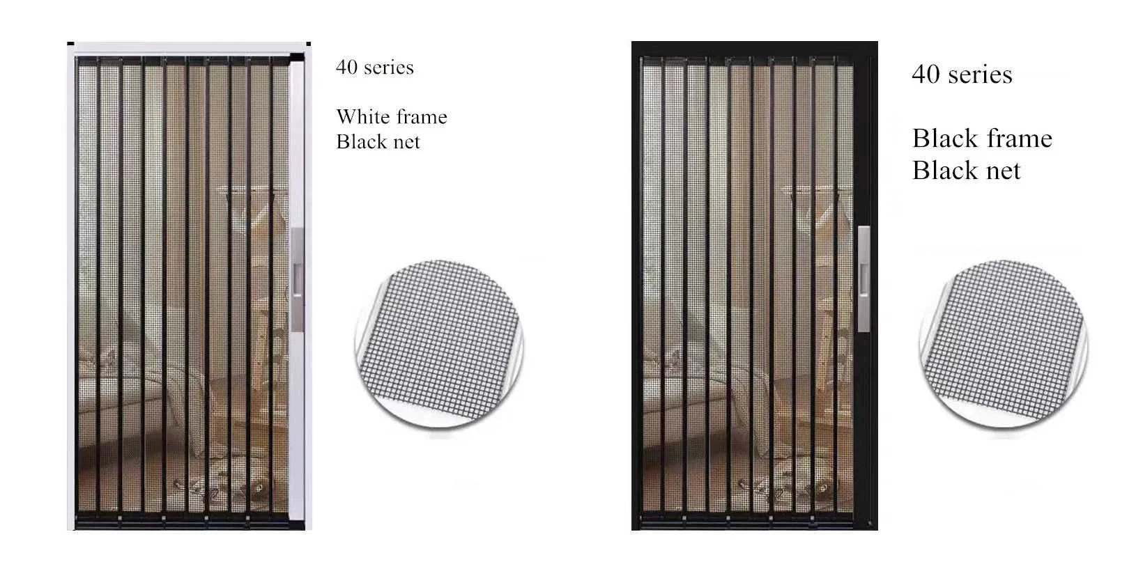 Cats mesh screen door anti scratch aluminum frame Pleated metal Mesh Retractable Folding fly Screen security door The jack market .AU The jack market .AU Home $ 1519 <none>