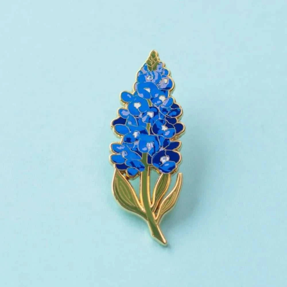 Bluebonnet Enamel Pin Texas Wildflower Lapel Floral Accessory, Botanical, Nature Lover Gift, Spring Bloom, Garden Enthusiast The jack market .AU The jack market .AU Jewellery & Chains $ 48 200001033:361180#A
