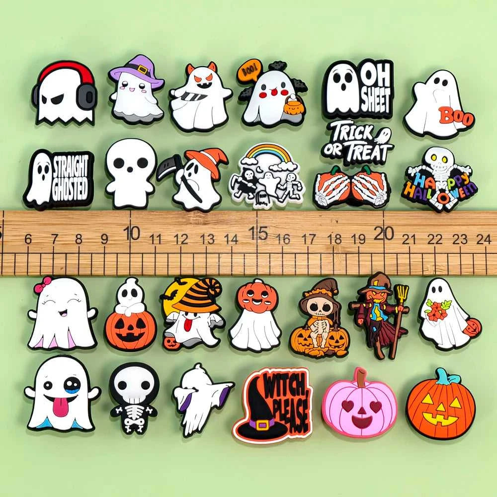 1pcs Halloween Pins for Kids Party Accessories Trick or Treat Shoe Charms for Men Women Ghost Pumpkins Shoe Decorations Buckles The jack market .AU The jack market .AU Step Up Your Style: Trendy Shoes for Every Occasion! $ 47 14:202530813#HYB014-126