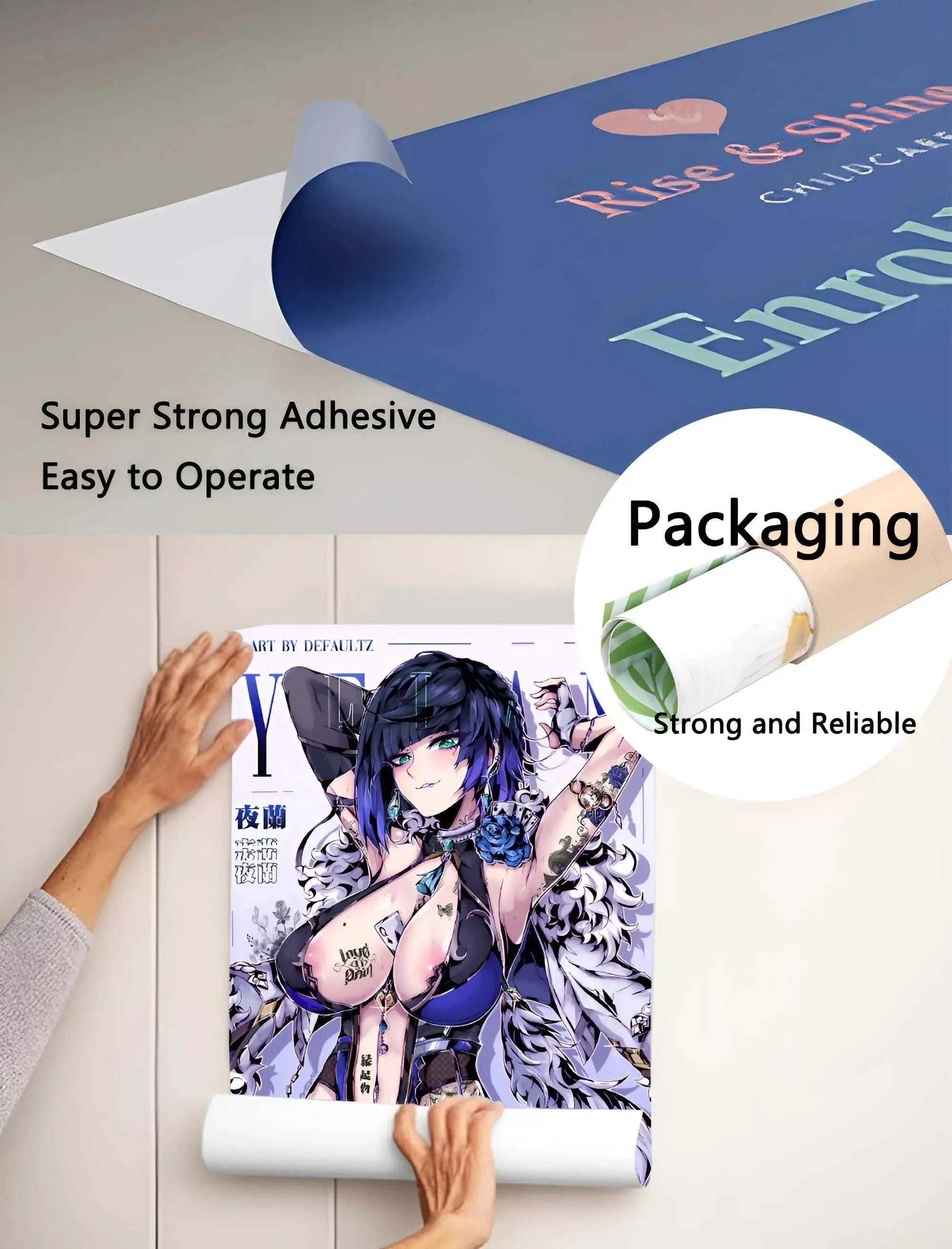 Puella Magi Madoka Magica Pink Girl Poster Sticky Wall Art Printing Waterproof Home Living Bed Room Bar Aesthetic Decor The jack market .AU The jack market .AU Home $ 27 14:29#z10;5:1105#40X50cmNoframe