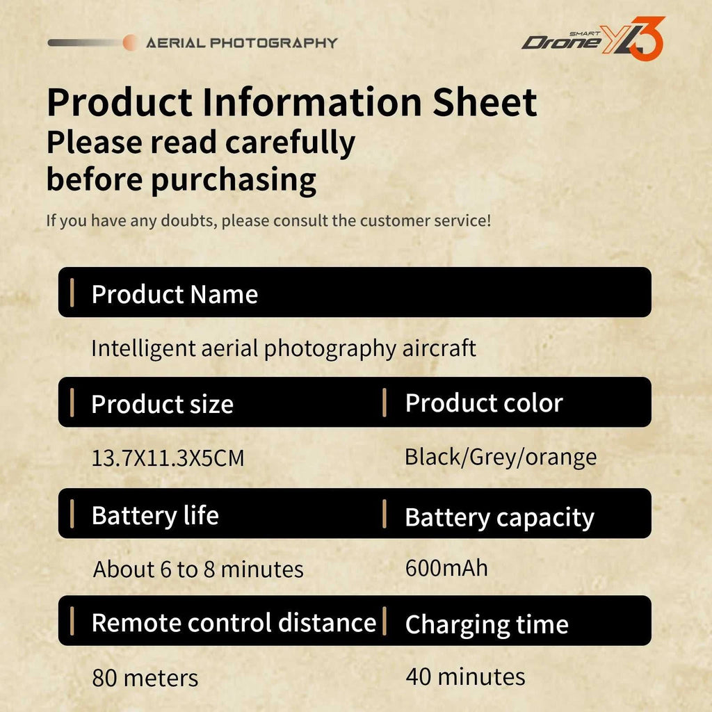 2025 NEW GISAEV YL3 Drone for Kids & Beginners - 2.4'' Screen Remote Dual 4K Cameras Auto Hovering Stable Flight Perfect Gift The jack market .AU The jack market .AU Drones $ 90 14:29#White-Screen-4K-1B