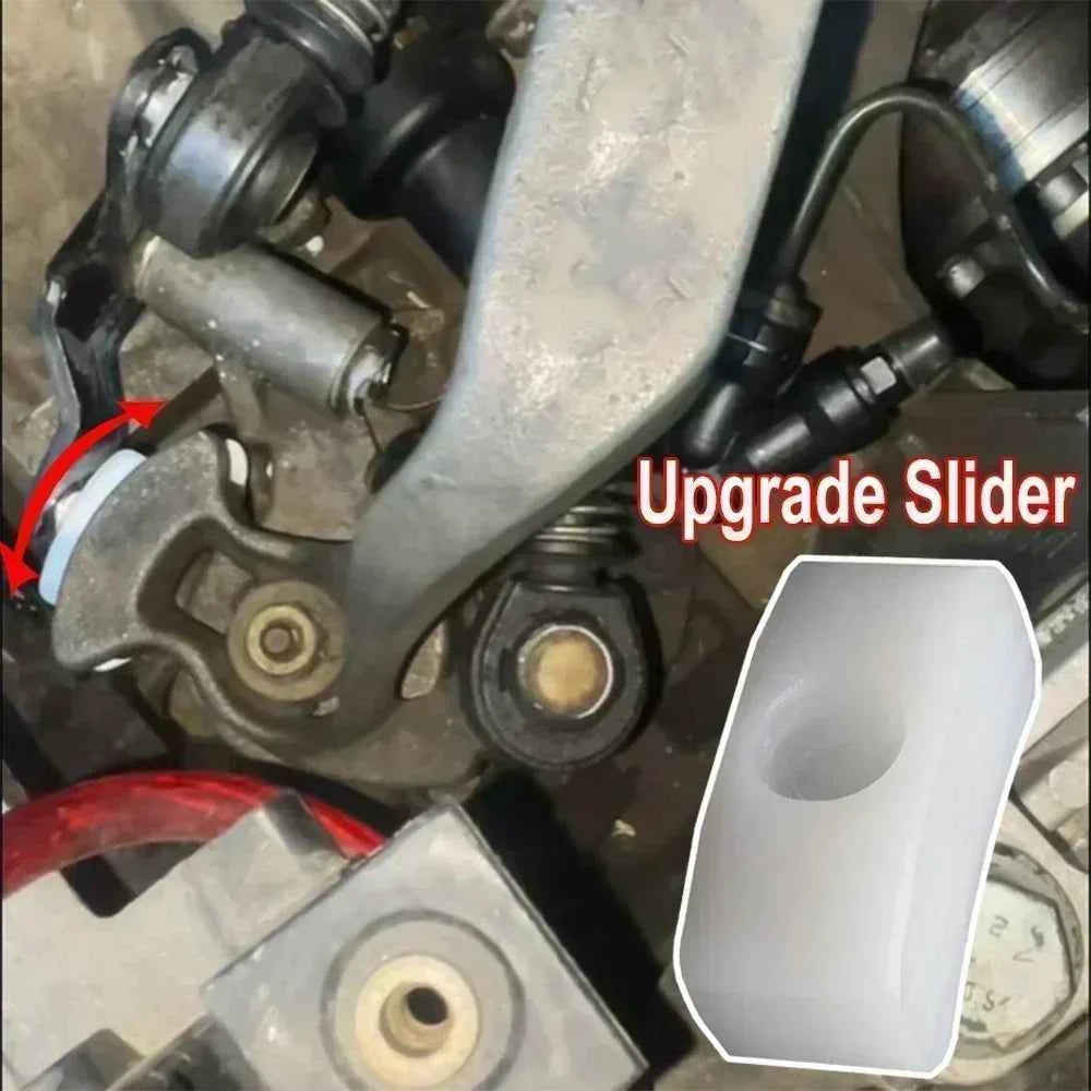 For SEAT Ibiza 6L 2002 - 2009 Gear Selector Wiring Lock Washer Shift Relay Lever Slide Bushing Kit Sliding Shoe Bearing Socket
