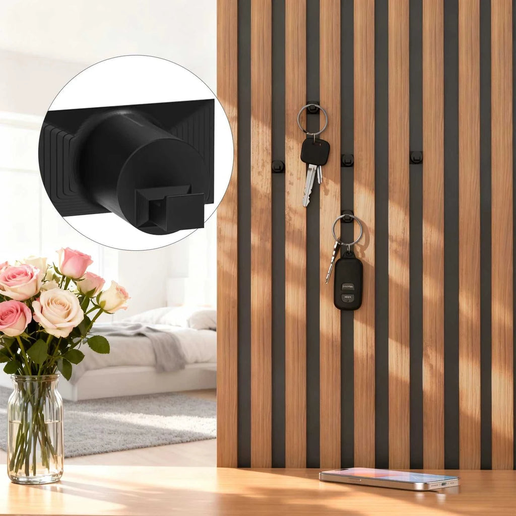 5-Pack 14mm Groove Acoustic Panel Hooks, No-Drill Design, Rust-Resistant and Practical Hooks, Suitable for Office/Meeting Room A The jack market .AU The jack market .AU Home $ 23 14:193;5:1216