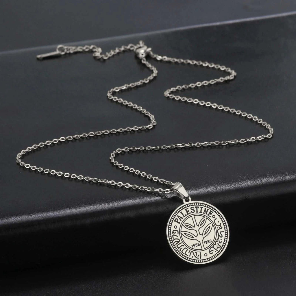 Cazador Vintage Palestine Women's Necklace Men Pendant Choker Necklace Mother Gift Stainless Steel Jewelry 2024 Wholesale The jack market .AU The jack market .AU Jewellery & Chains $ 48 200001034:2604813136#Rose Gold Color