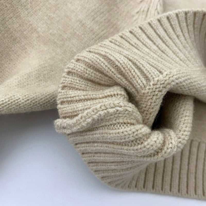 Children Turtleneck Sweater Knitted Pullover Sweater Winter Warm Slip Over Outfit Long Sleeves Hoodies for Kids Age 1-6T The jack market .AU The jack market .AU Mum & Kids: Essential Products for Every Family $ 45 14:691#Gray;200000463:200004188#100 for 3T