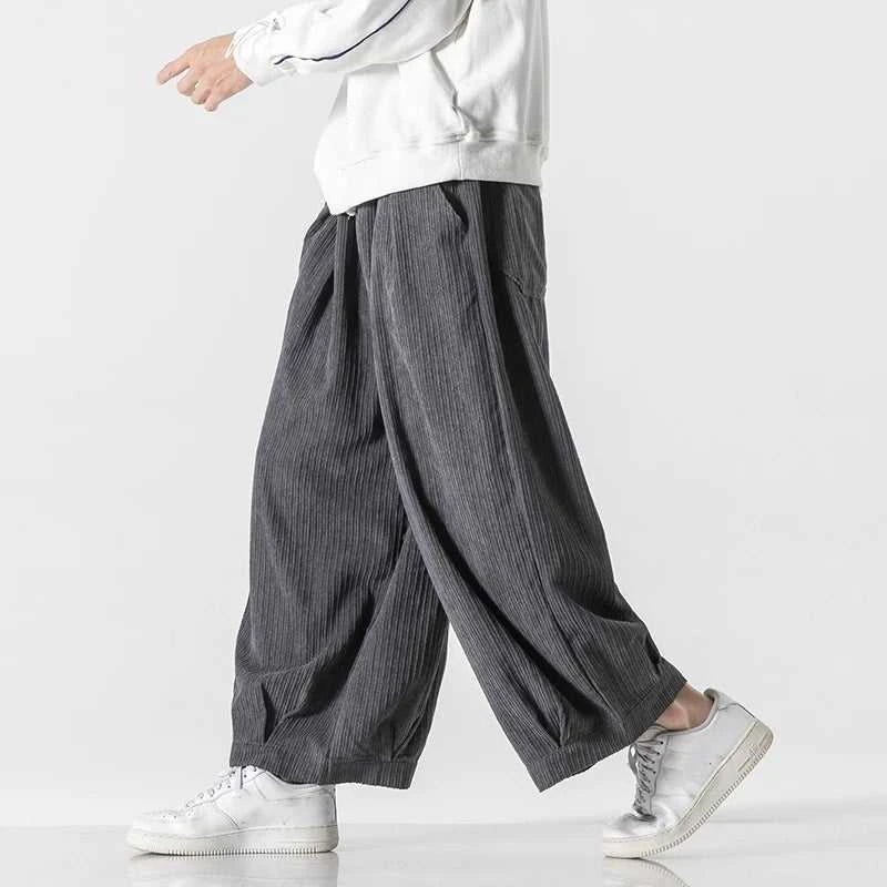 Autumn Men Wide Leg Straight Pants Men Corduroy Solid Color Oversize Trousers Male Thick Warm Japen Style Streetwear Pants The jack market .AU The jack market .AU Men Fashion $ 57 14:193#black;200007763:201336100;5:4182