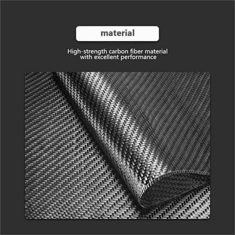 Carbon Fiber Material Black Stickers Cover Trim For Toyota Camry 2012 2013 2014 Car Interior Decorative Accessories