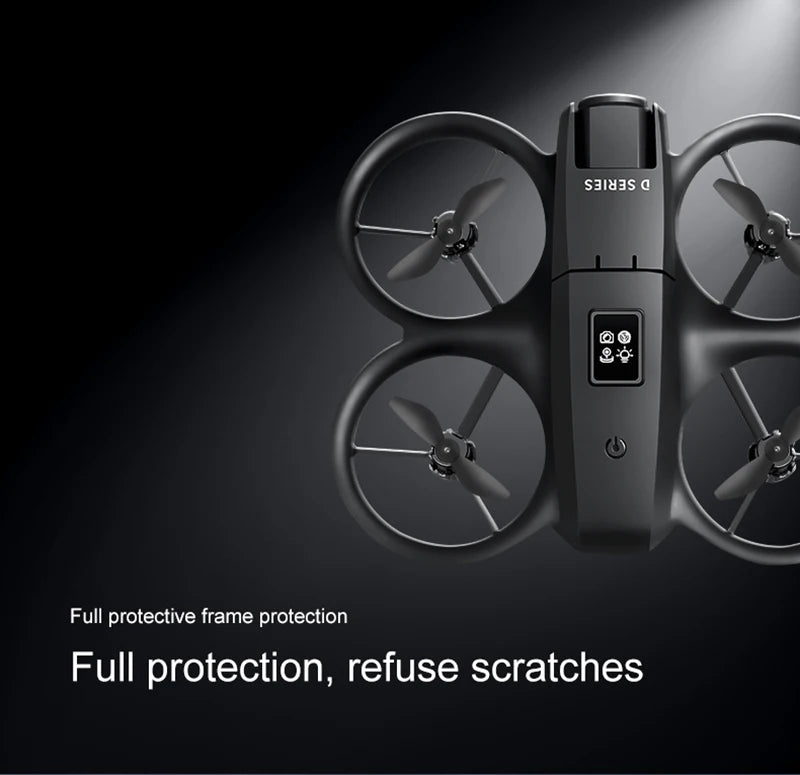 New D16 Mini Drone 8K HD Dual Camera GPS Positioning Profesional 180° Electric Adjustable Obstacle Avoidance Bushless UAV 2026
