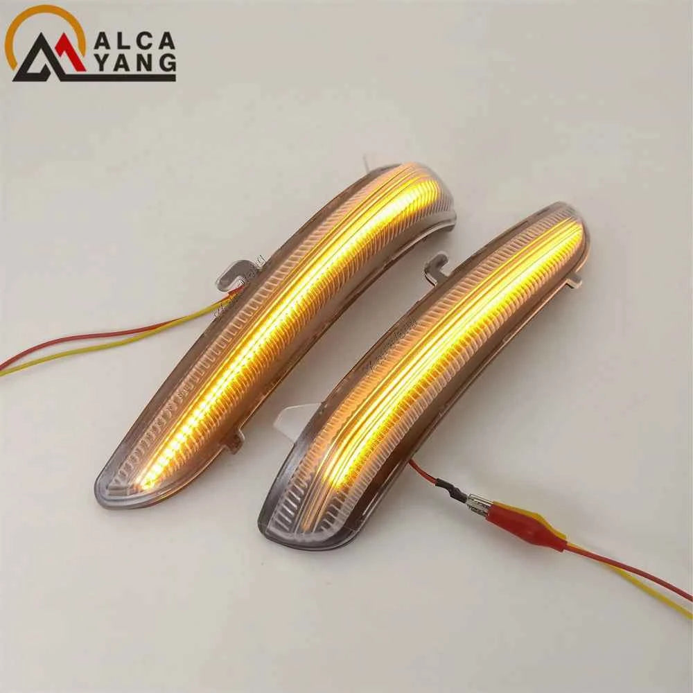 Led Dynamic Side Mirror Blinker Indicator Lamps For Peugeot 2008 208 I MK1 2013 2014 2015 2016-2019 Citroen Turn Signal Lights