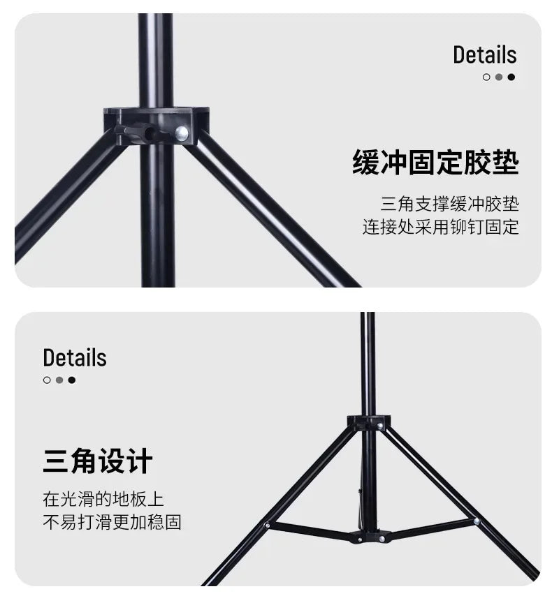 Metal Aluminum Alloy Light Stand Tripod for Photo Studio Softbox Video Flash Reflector Lighting Background Stand 55cm/160cm