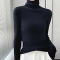 100% Merino Wool Long-sleeved Turtleneck Pullover Women's Autumn Winter Slim Sweater Basic Women's Clothes Cashmere Sweater The jack market .AU The jack market .AU Woman Fashion $ 75 14:1052#black;200007763:201336100;5:4182