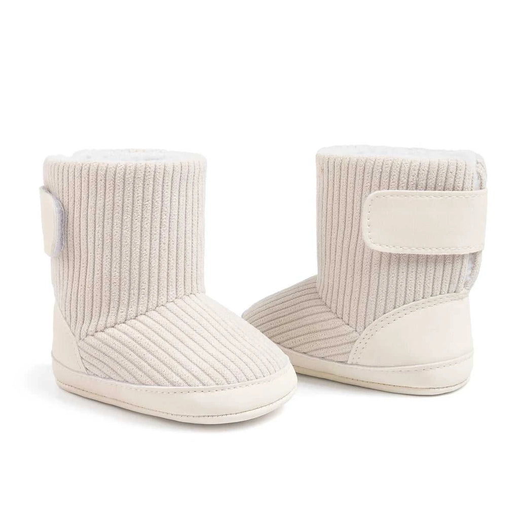 KIDSUN Newborn Baby Winter Boots Soft Corduroy Warm Booties With Fur Lining Unisex Design For Baby Boys Girls The jack market .AU The jack market .AU Mum & Kids: Essential Products for Every Family $ 26 14:771;200000264:201336170