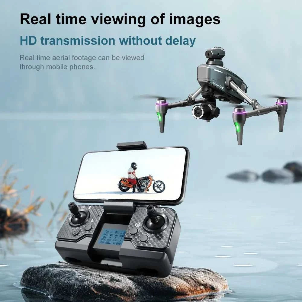 Race Drone 8K Dual Professional Aerial Photography HD Dual-Camera WIFI FPV Four-Axis Rc Quadcopter Toy UAV The jack market .AU The jack market .AU Drones $ 196 14:193#8K