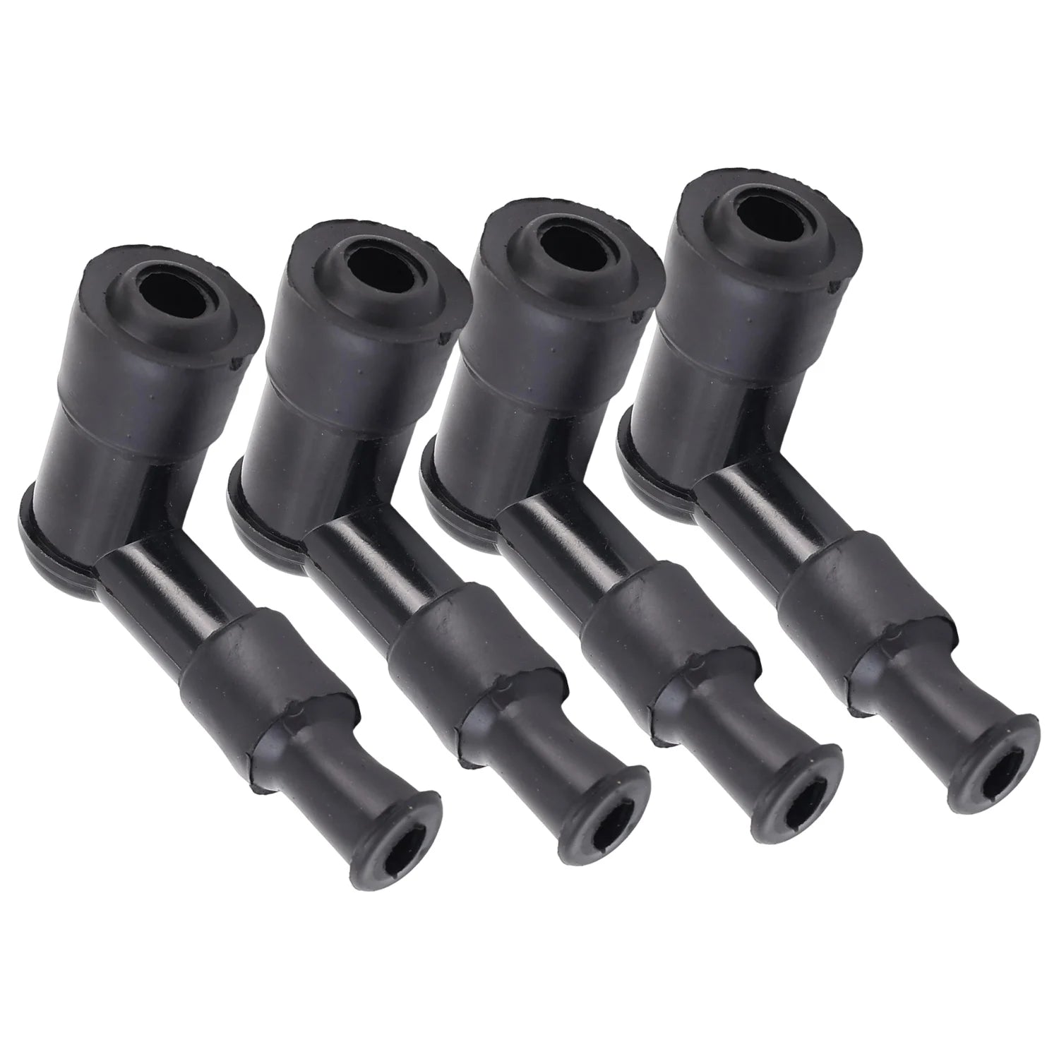 Universal Spark Plug Cap Ignition Coil Rubber Boot Resistor Cover Replacement for Scooter ATV Dirt E-Bike Motocross Repair Parts