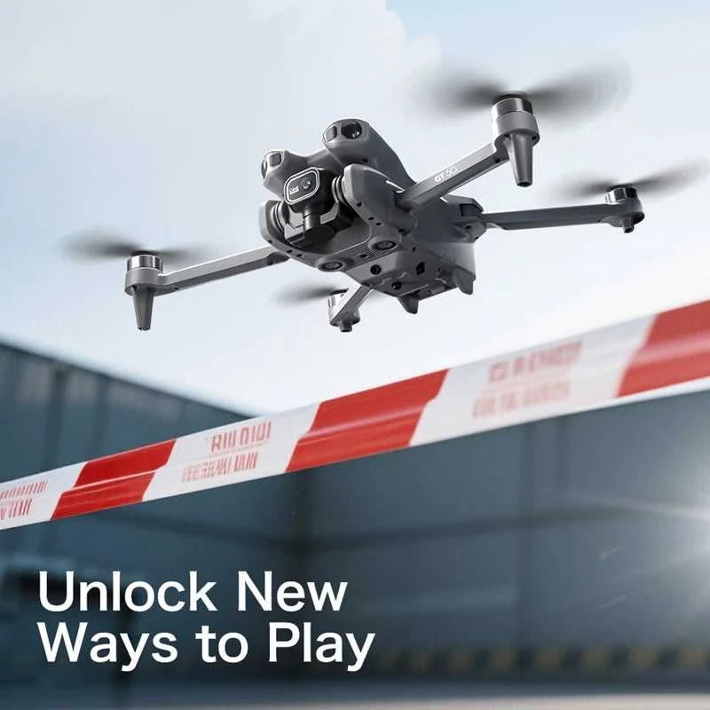 GT50 RC Drone 8K HD Aerial Photography Remote Control Aircraft Dual Camera WIFI GPS Three Sided Obstacle Avoidance Quadcopter The jack market .AU The jack market .AU Drones $ 58 14:691#Only Parking Apron