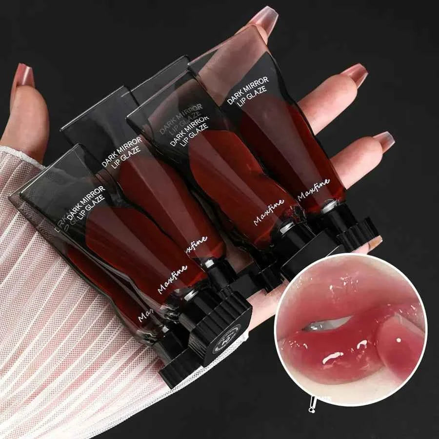 Aqua Mirror Lip Glaze Moisturizing Non Sticky Easy To Color Fast Film Long Lasting Full Lips Must Have For Beginners And Student