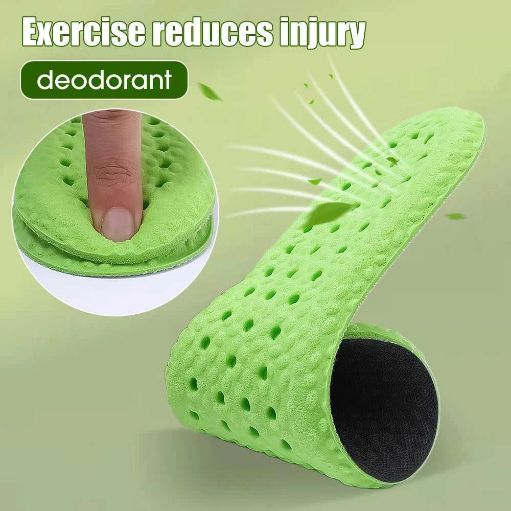 Deodorant Sport Shoes Insole Comfortable Plantar Fasciitis Insoles for Feet Man Women Orthopedic Shoe Sole Running Accessories The jack market .AU The jack market .AU Step Up Your Style: Trendy Shoes for Every Occasion! $ 49 14:193#Black-4pcs;200000124:200000283#45-46