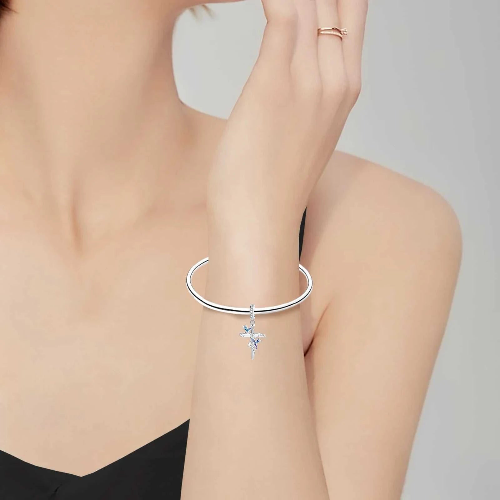 925 sterling silver owl flamingo woodpecker feather charms fit original bracelet charm bead necklace Diy female jewelry The jack market .AU The jack market .AU Jewellery & Chains $ 50 200000226:202006807#SMC6222
