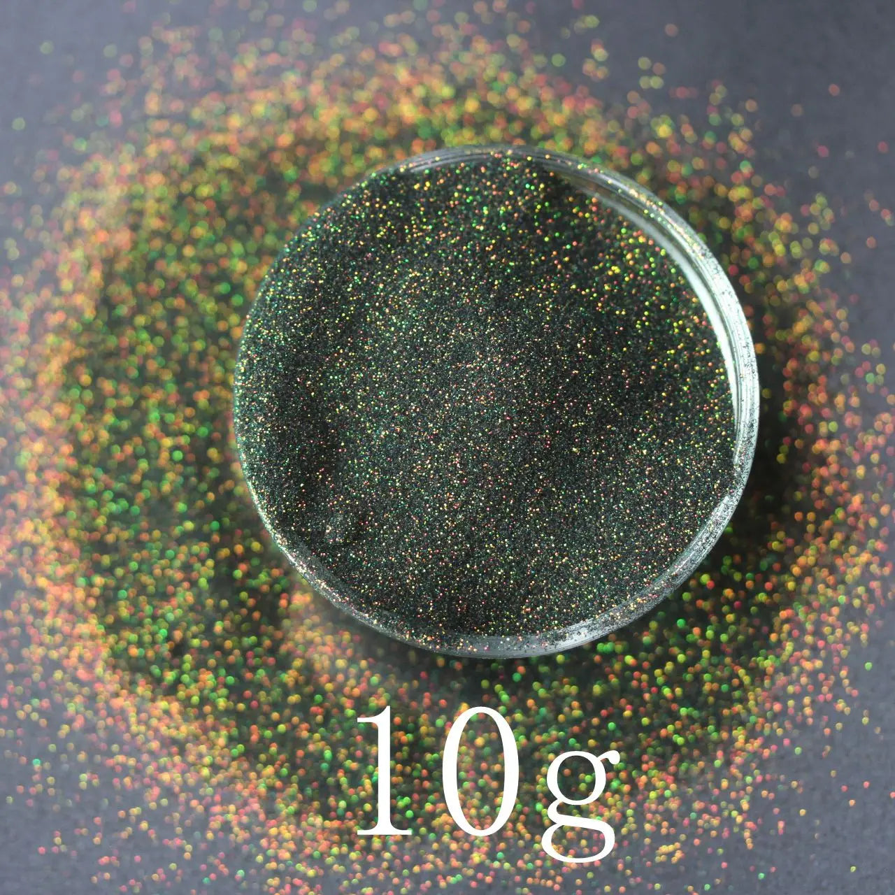 0.1mm Extra Fine Holographic White Colorful Shinning Glitter Spangle Dust for DIY lipstick,Cosmetics,Nail Art Craft Decoration