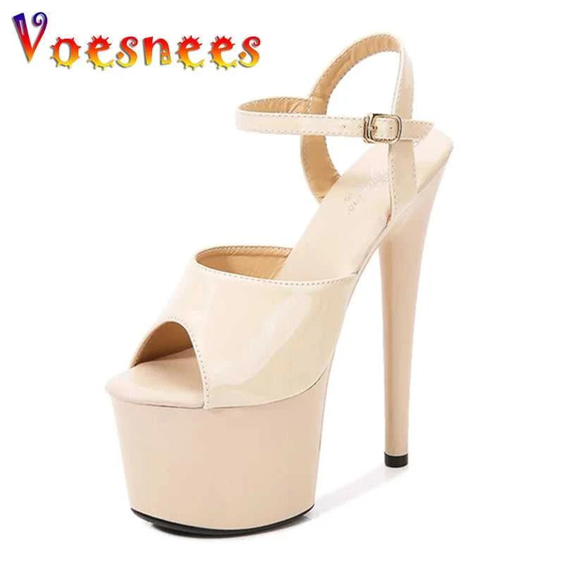 2022 Stripper Pole Dance Shoes High Heels Women Sexy Show Shoes Party Club 13 15 17CM Sandals Platform High-heeled Shoes Wedding The jack market .AU The jack market .AU Step Up Your Style: Trendy Shoes for Every Occasion! $ 94 14:366#Blue leopard;200000124:3434