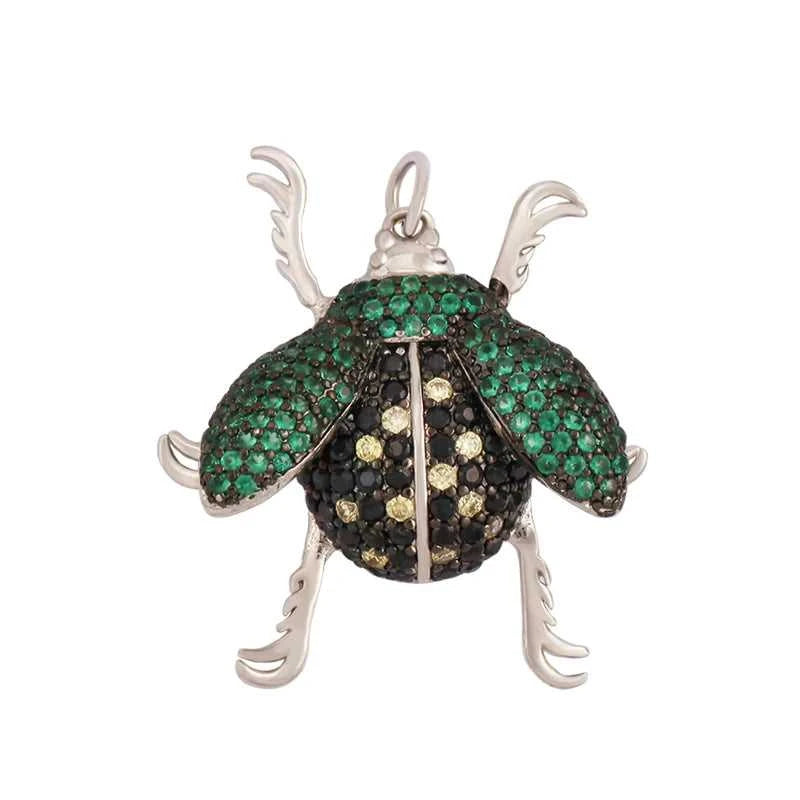 Colourful Fly Bee Ladybird Insect Charm Paved with Rainbow Cubic Zirconia,18K Gold Plated Jewelry Making Hand Craft Material M75 The jack market .AU The jack market .AU Jewellery & Chains $ 63 14:29#M750426-Gold;200007763:201336100