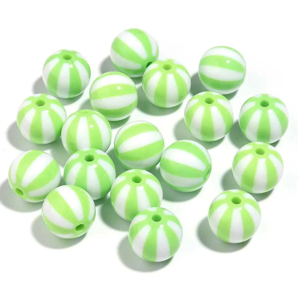 12-20mm Acrylic Large Hole Beads Colorful Stripes Round Loose Spacer Beads for Diy Bracelet Necklace Jewelry Accessories The jack market .AU The jack market .AU Jewellery & Chains $ 48 14:175#Rose Red;200000196:1071#20mm Hole 3mm 10Pcs