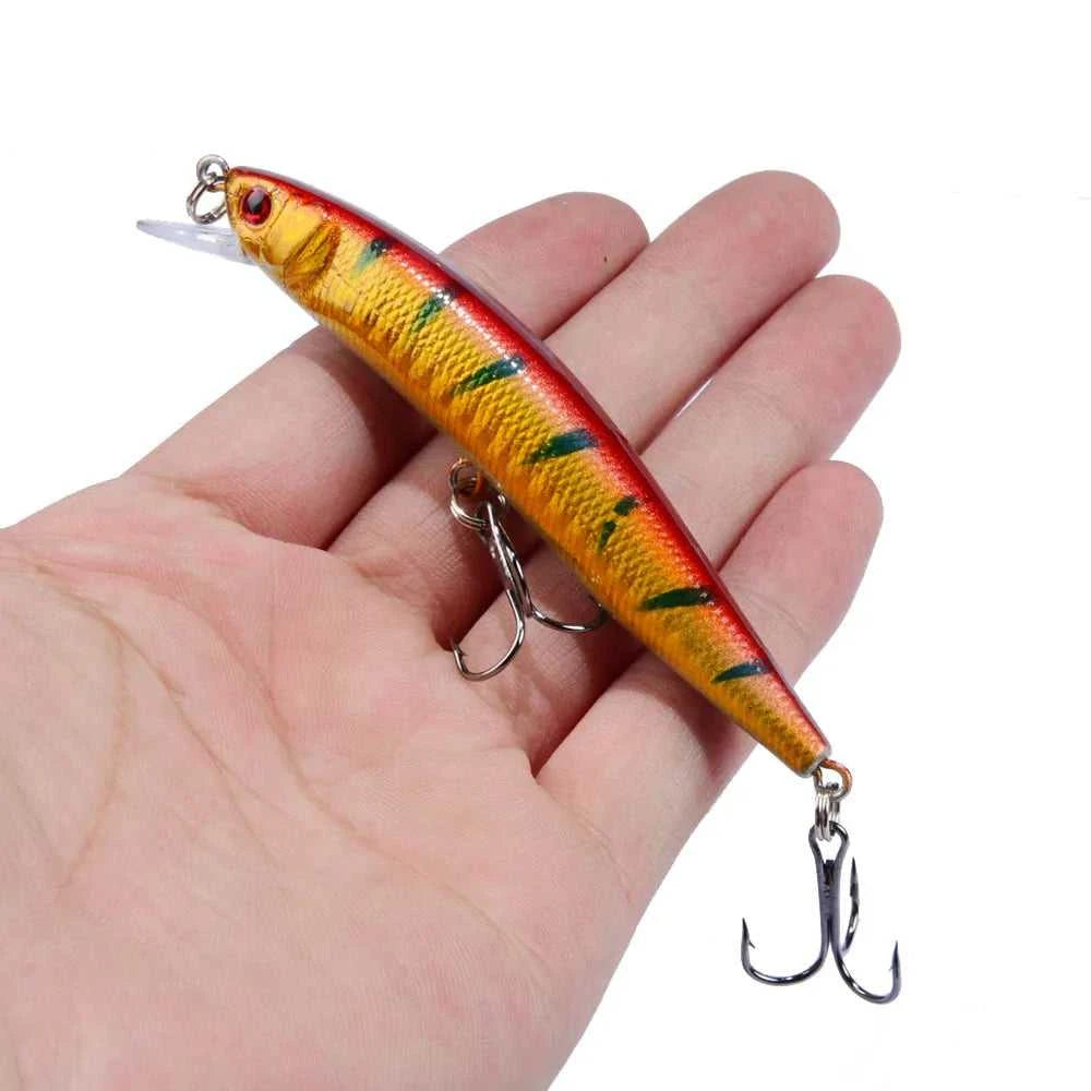 1PCS Minnow Fishing Lure 95mm 8g Floating Hard Bait Wobbler Jig Bait Crankbait Carp Striped Bass Pesca Fishing Tackle SwimBait The jack market .AU The jack market .AU Fishing Gear $ 21 14:173#NO 8