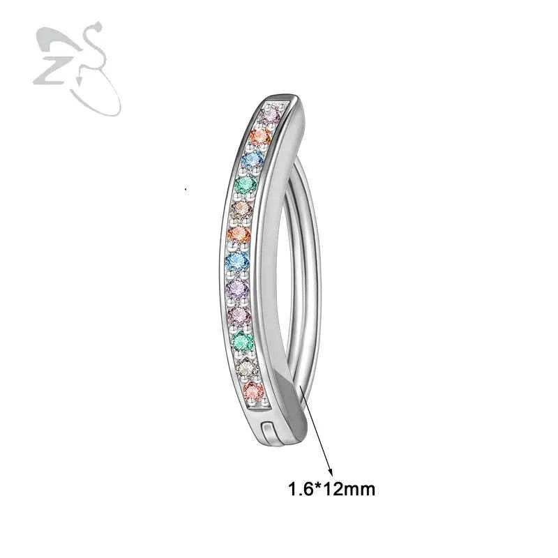 ZS 1PC 925 Sterling Silver Navel Ring Reverse Curved Belly Button Clicker Minimalist Belly Piercing Zircon Navel Piercing 14/16G The jack market .AU The jack market .AU Jewellery & Chains $ 55 200001033:200003762#style2 1.6x10mm